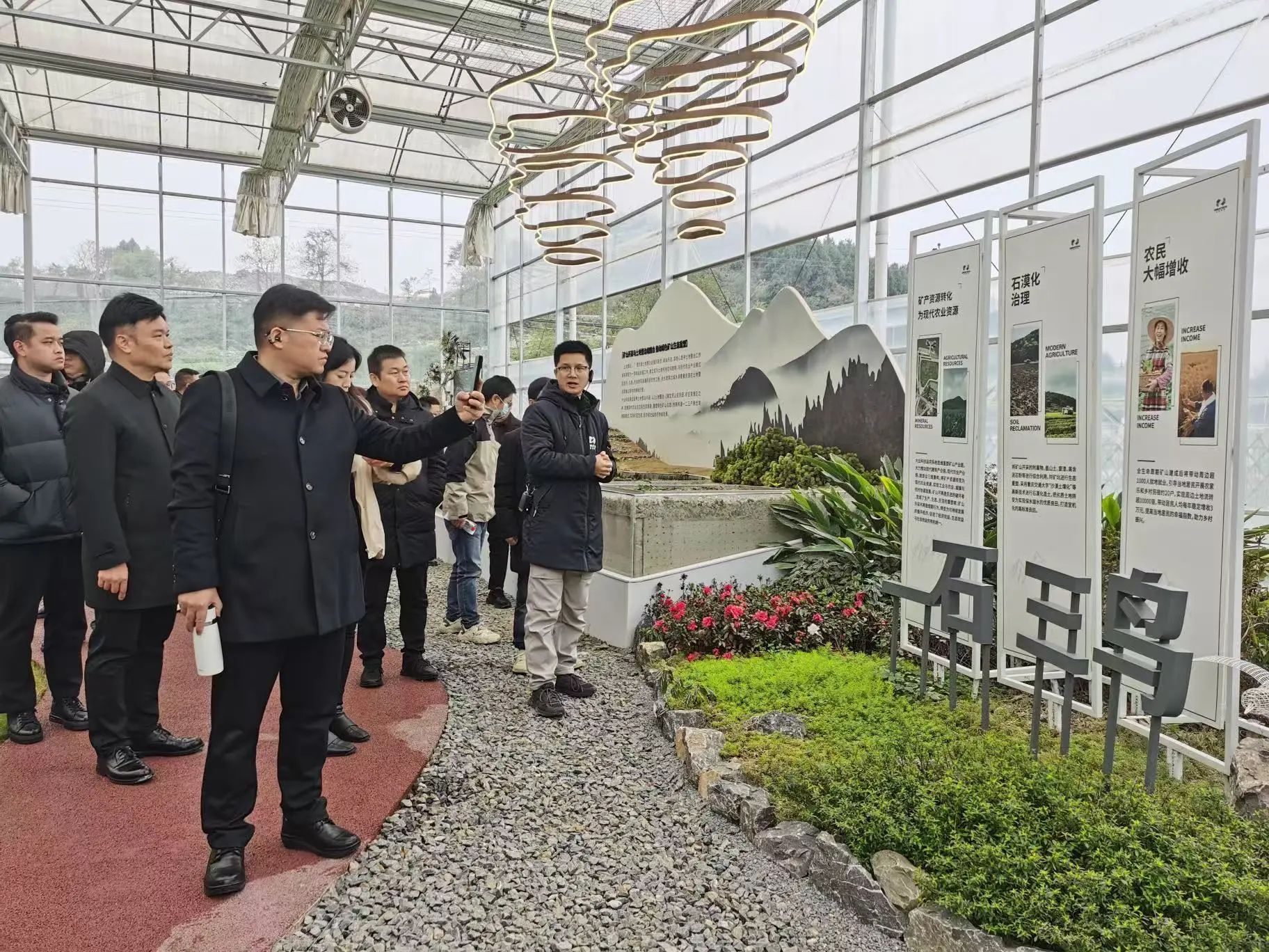 聚焦 | 第九屆中國國際砂石骨料大會參會人員到重慶大業建材參觀交流